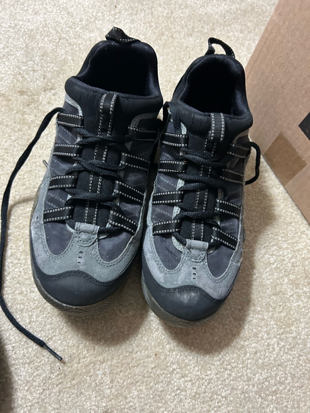 Teva Men’s Black and Gray Athletic Shoes